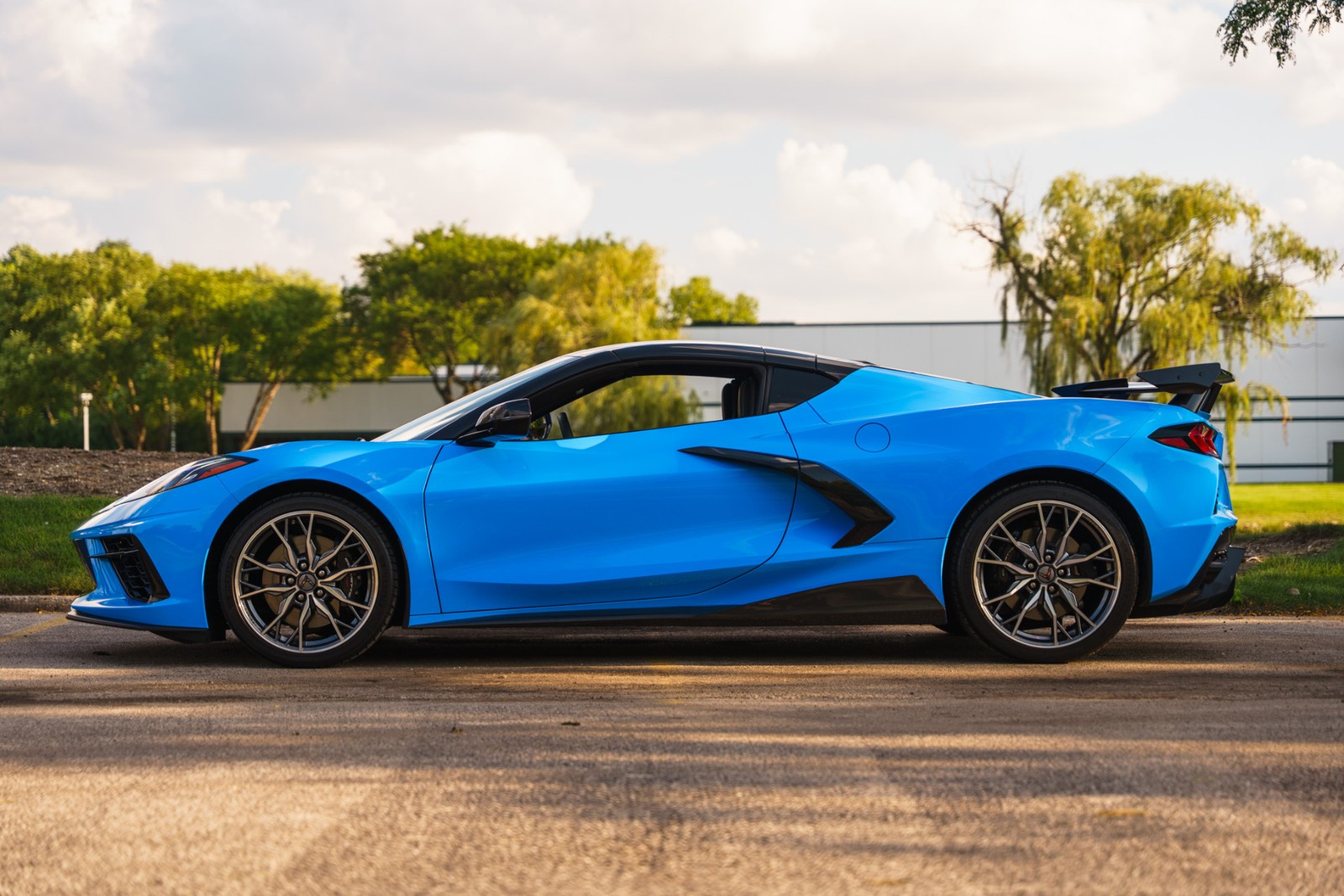 2024 Blue Chevrolet Corvette   | C8 Corvette Photo 2