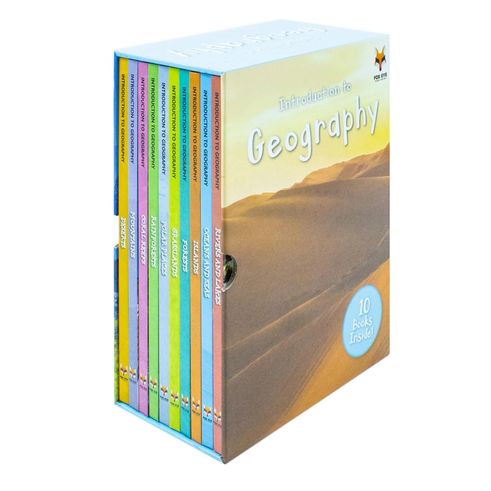 Childrens Introduction To Geography For Beginners 10 Hardback B | Brooke Jasmine