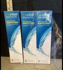 Fit For Samsung RF263TEAESR/AA RF263TEAEWW/AA RF265BEAESG/AA Water Filter 3 Pack