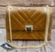 Dune London  Bag  Crossbody  Caramel Brown Chain Strap Medium New