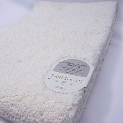 Threshold Performance Plus 24''x38'' Non Skid Plush Bath Rug, Pick Your Color