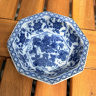 Takahashi Blue & White Octagonal Porcelain Bowl, Made in Japan (Japanese) — photo 1