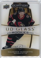 2023-24 Upper Deck Ovation UD Glass Rookies Gold Maxence Guenette #GR-19 1kx2
