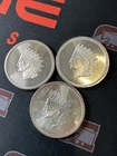 (3) Vintage "Indian Head" 1 Troy Oz .999 Fine Silver Round Ounce - 3 oz Lot