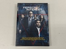 Person of Interest: The Fifth and Final Season DVD, 2016 Factory Sealed New