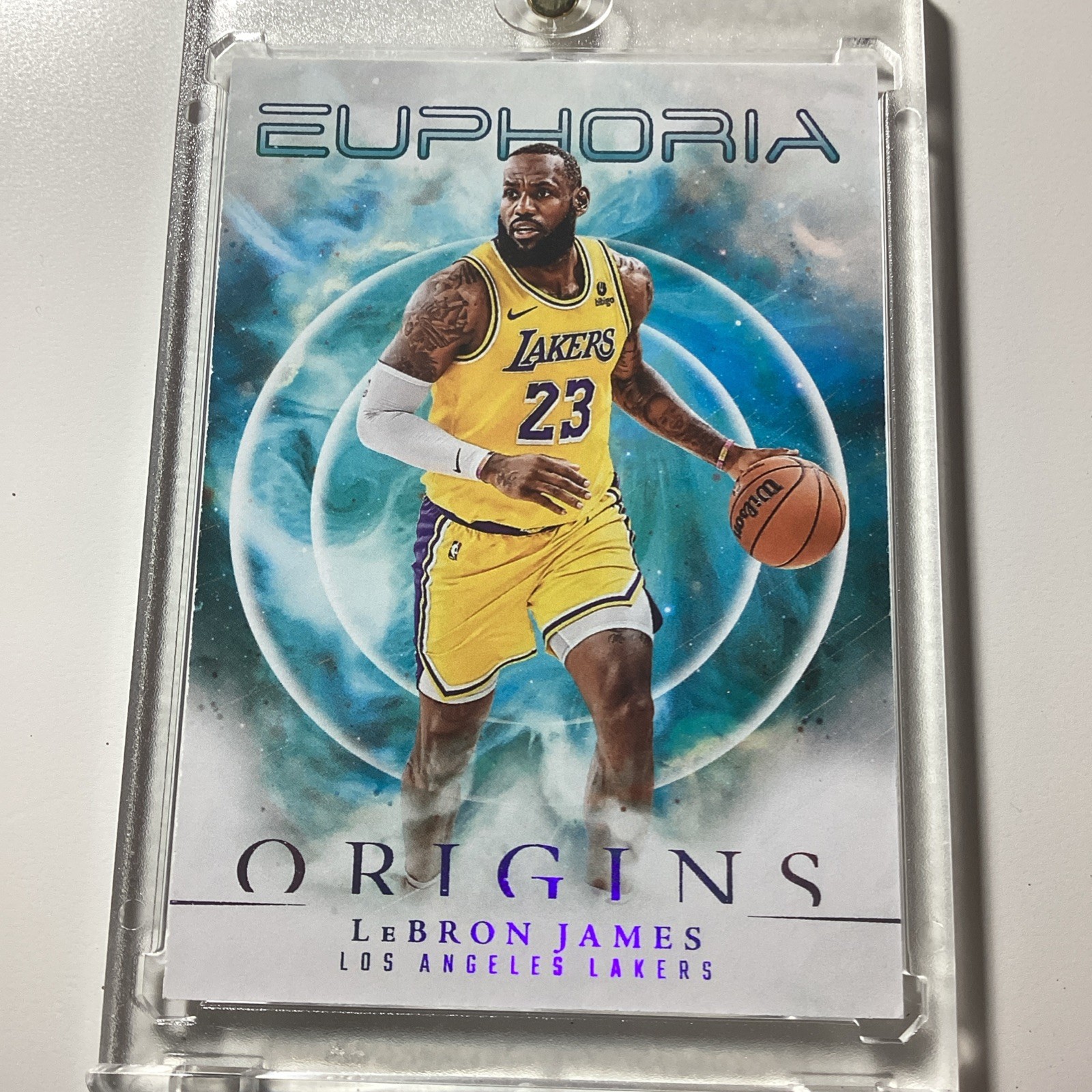 2023-24 Panini Origins - Lakers LeBron James Euphoria Insert SP #23