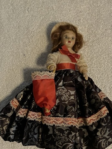 Haunted Paranormal 8" Vintage Sleepy eye Doll Violet Positive shakes head blinks