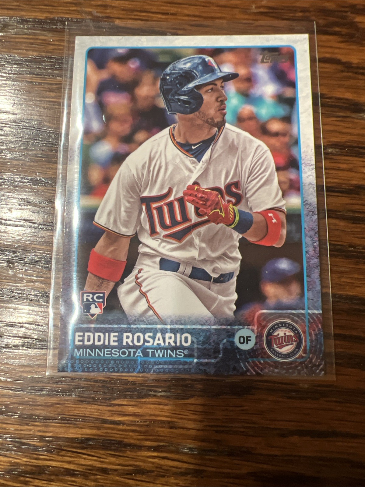 2015 Topps Baseball Update Eddie Rosario #us341 Rookie Twins Actual Shipping