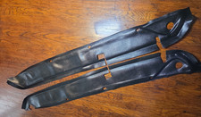 Datsun 240z Door Sill Vinyl Trim Black Pair Left And Right 70-73 Datsun 240z Door Sill Vinyl Trim Black Pair Left And Right 70-73