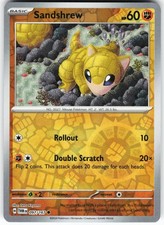 Sandshrew 097/167 Pokemon SV06: Twilight Masquerade Reverse Holo Common LP