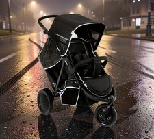 Hauck Geschwisterwagen Freerider black Kinder...