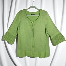 Jones New York Collection Woman Knit Cardigan...