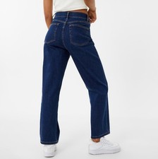 Image of Jack Wills Hollie Super High Rise Slim Jeans Dark Indigo 28W 30L (Fits W26) BNWT