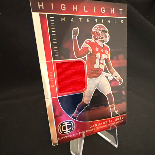 Panini 2025 Icon Collection Mahomes Patrick Mahomes II Chiefs HM-2 Memo