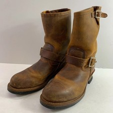 04w6087    2972    ENGINEER BOOTS Engineer boots rough  tough brown 27.5cm Hach