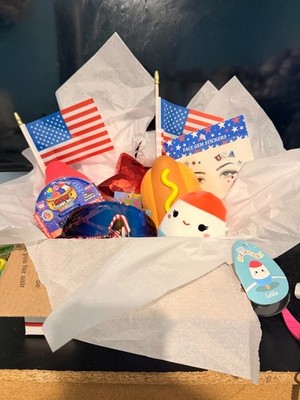   One of a Kind Fourth of July Squishy Bundle Hotdog + Gifts Free Ship