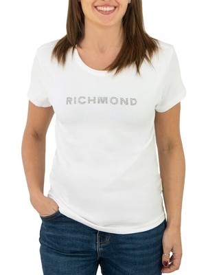 tshirt donna JOHN RICHMOND mechi tshirt OFF-WHITE S  scelta=P OFF-WHITE HWP25049