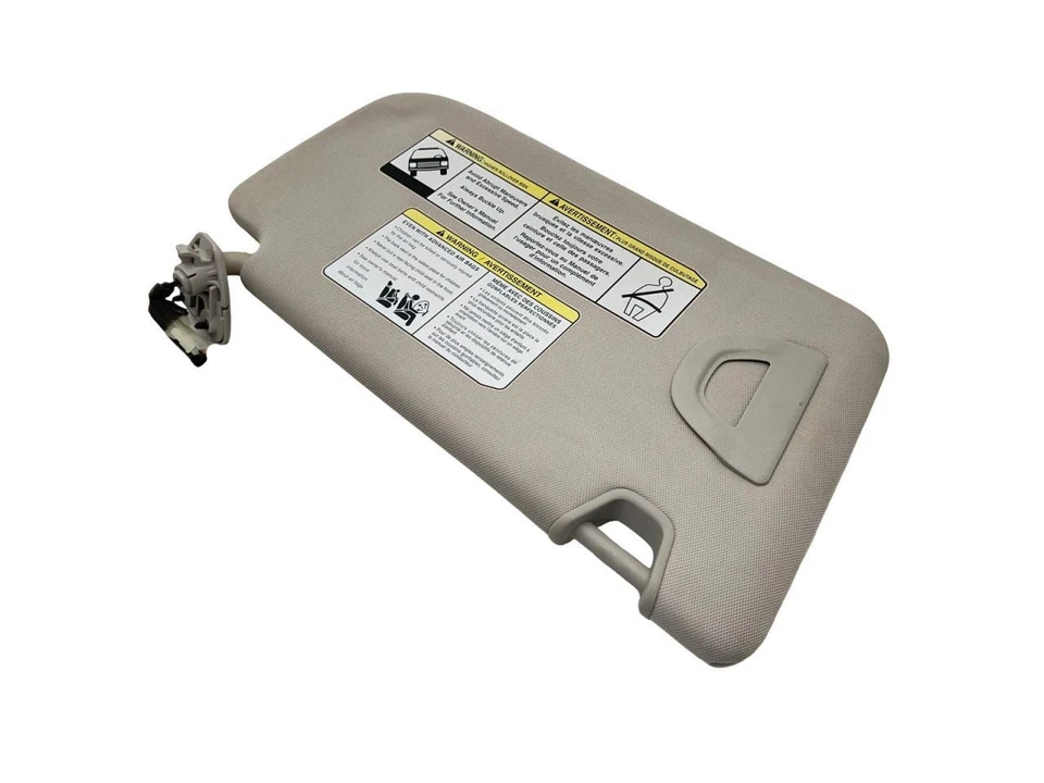 Nissan Rogue 2014-2017 lado izquierdo del conductor parasol gris Foto 3 de 4