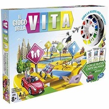 El Juego de La Vida - Juegos de Mesa para Familias Italiano Nuevo By Hasbro