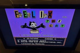 Felix the Cat, Rockin' Kats, Wacky Races - Rare Authentic Nintendo NES Games Lot