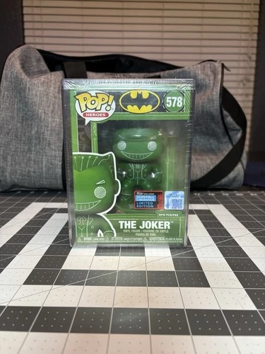Funko Pop! DC The Joker #578 2025 NYCC Exclusive Green Blueprint Deco LE 2010