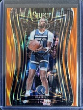 NAZ REID #331 ORANGE FLASH PRIZM 2024-25 Panini Select Mezzanine MINT OR BETTER
