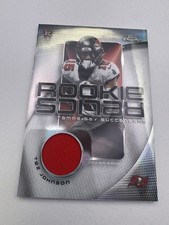 2025 Topps Chrome Football TEZ JOHNSON #RR-TJ Rookie Relics Player Worn Mem BUCS