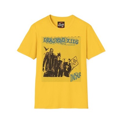 Dead End Kids Dinosaur 7 inch T Shirt - Skanking Skull Records 