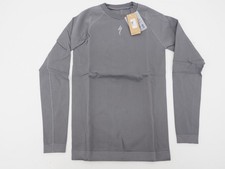 New! Specialized Seamless Baselayer Long Sleeve Men's Cycling Size Small Gray