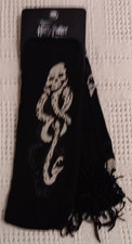 Universal Wizarding World of Harry Potter Dark Mark Black Scarf- NWT