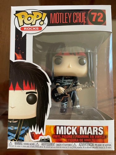 Funko POP! Rocks Motley Crue Mick Mars #72 Vinyl Figure Vaulted