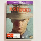 Justified Dvd The Complete Final Series 3 Disc Region 4 Pal Free Postage