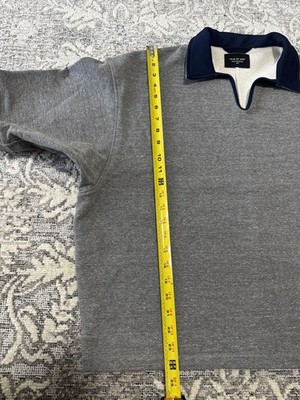 Fear of God Fifth Collection Heavy Terry V-Neck Polo - Heather
