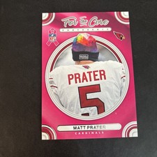 2024 Panini Photogenic - For the Cure Matt Prater #FTC-MPA