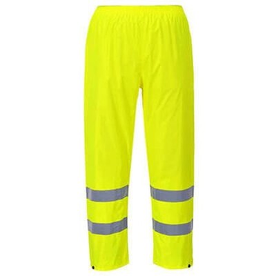 H441YERXXL Portwest Hi-Vis Rain Pants Yellow 2X-Large NEW