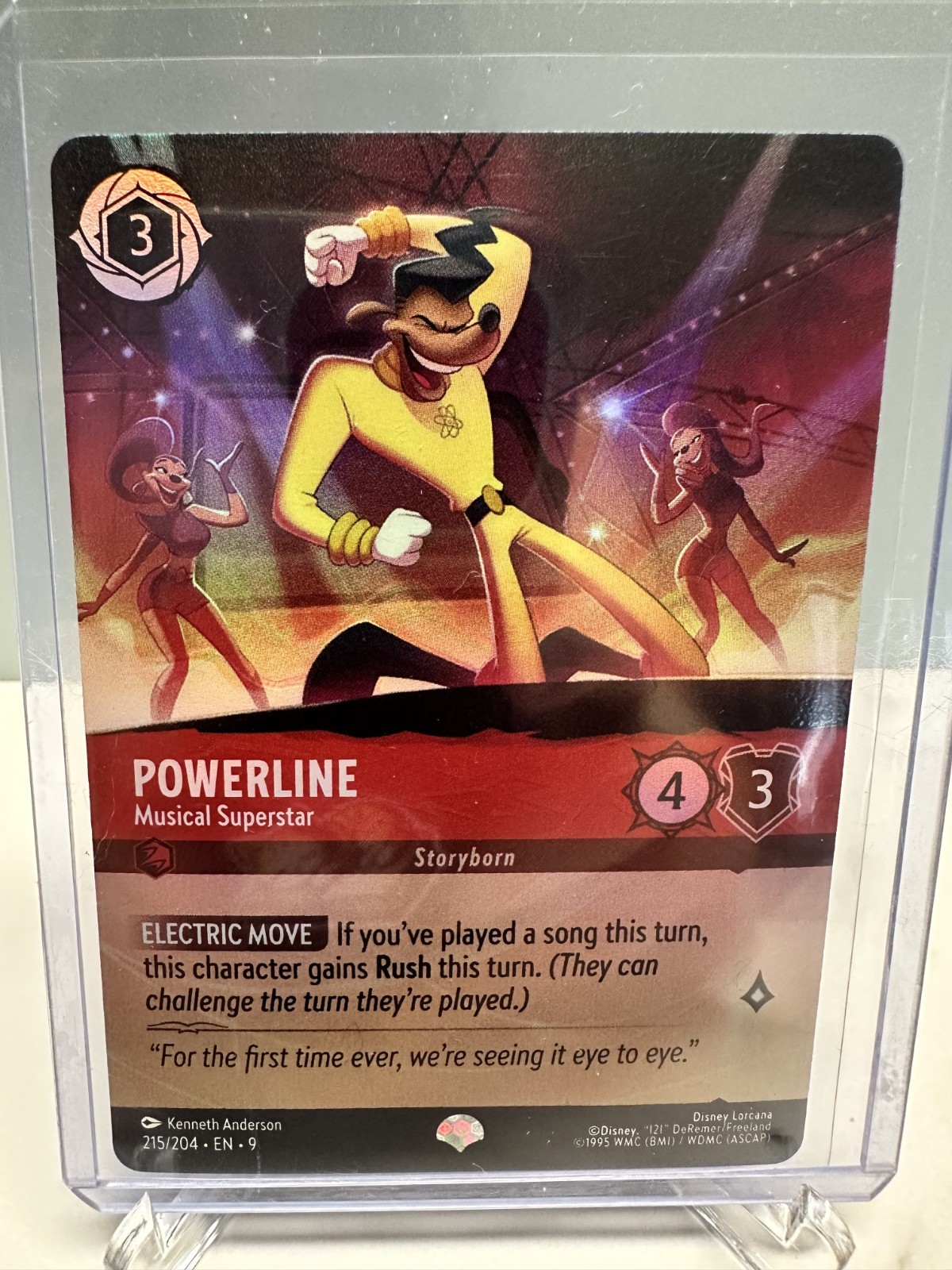 Disney Lorcana Powerline Musical Superstar EN-9 215/204 Epic