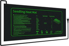 Seedling Heat Mat for Seed Starting,10" X 20.75" Waterproof Heating Pad for Indo