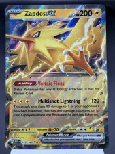 Zapdos ex 145/165 - Ultra Rare Holo - 151 Pokemon Card NM
