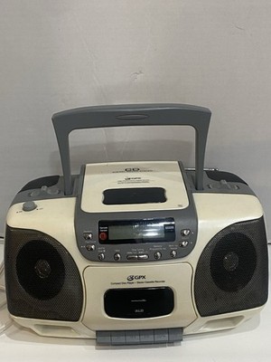 Boombox CD GPX C980Vintage Rare Portable CD  Stereo. Tested Works! READ