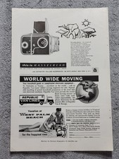 1958 Magazine Advertisement Page Hasselblad 500 C Camera Print Ad