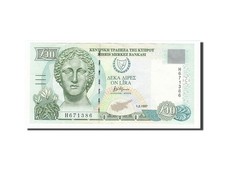 [#160140] Banknote, Cyprus, 10 Pounds, 1997, 1997-02-01, KM:59, AU