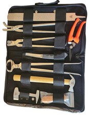 Heavy Duty Professional Horse Care Farrier Tool Kit Hoof Clincher Nipper RASP