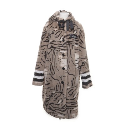 Marc Aurel, Mantel, Damen, Größe: 42, Orginal Marc Aurel, Beige/Schwarz #IHD