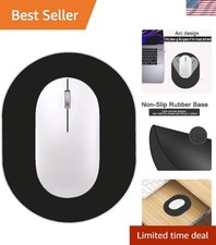 Elegant Portable Mouse Pad, Waterproof Non-Slip for Work Travel, 5.5x7.5in
