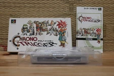 Chrono Trigger w/box manual Nintendo Super Famicom SFC Very Good Condition!