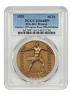 So Called Dollar: 1933 SC$1 PCGS MS64BN (Century of Progress Expo-Official Medal