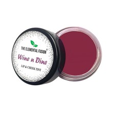 Tinte de labios y mejillas magenta de terciopelo | Maquillaje de noche para citas de larga duración, vegano | Paquete de 6 gm * 2