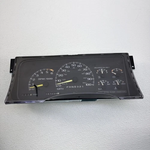 95-99 Chevy Silverado Suburban GMC Sierra OEM Speedometer Cluster 147K Miles OBS