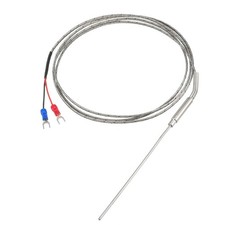 K Type Temperature Sensor Probe 1.5M 2x100mm Probe Thermocouple 32 1472 F