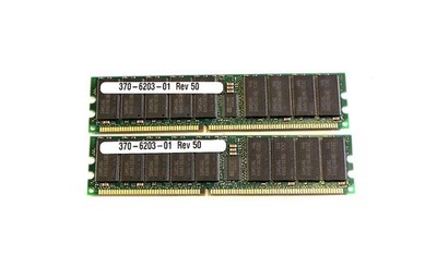 Third Party Sun X7604A 2GB ECC Memory Kit (2x 1GB) 370-6203